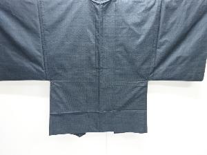 本場泥大島紬80亀甲男物羽織(キングサイズ)